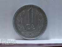 Монета Полша 1 злота 1984 - 4