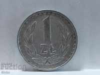 Монета Полша 1 злота 1984 - 5