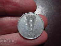 1950 GERMANY 10 pfennigs - ALUMINUM - letter - A