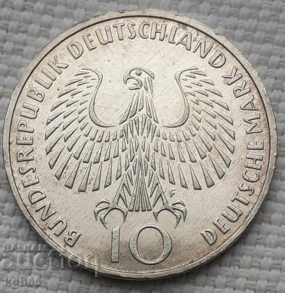 10 марки 1972 г. Германия.#3