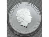 1/2 uncie de argint Australia 2017