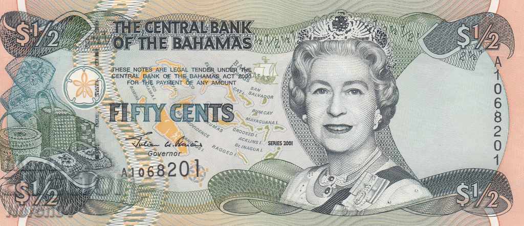 50 de cenți 2001, Bahamas