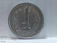 Coin Poland 1 zloty 1985 - 3