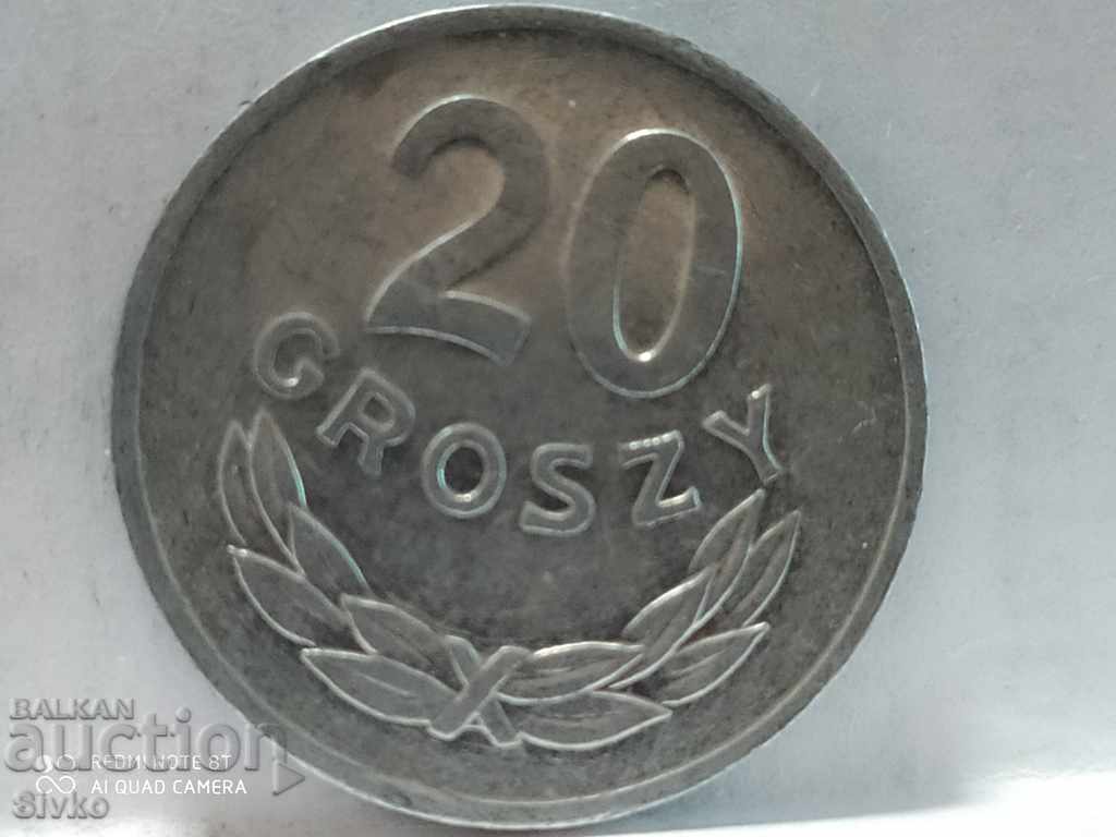 Νόμισμα Πολωνία 20 γρόσια 1981