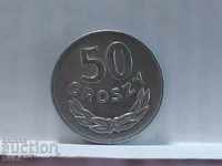 Coin Poland 50 groschen 1982