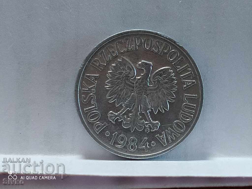 Coin Poland 50 groschen 1984 - 2 with price 0.39 BGN | € 0.20 Coin Poland 50 groschen 1984 - 2 with price 0.39 BGN | € 0.20