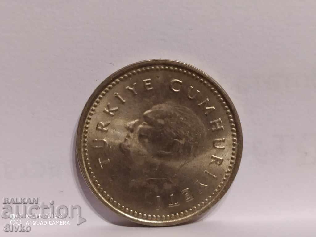 Coin Turkey 1000 pounds 1993 - 1 with price 0.49 BGN | € 0.25