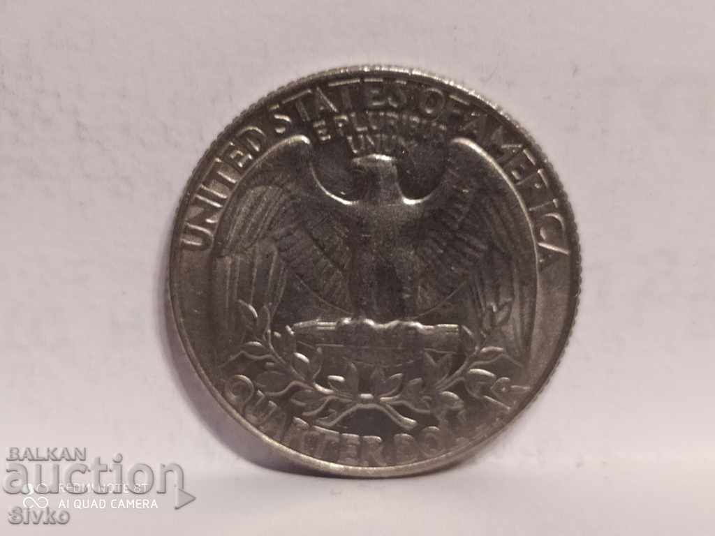 US Quarter Dollar Coin 1988 with price 1.99 BGN | € 1.02 US Quarter Dollar Coin 1988 with price 1.99 BGN | € 1.02