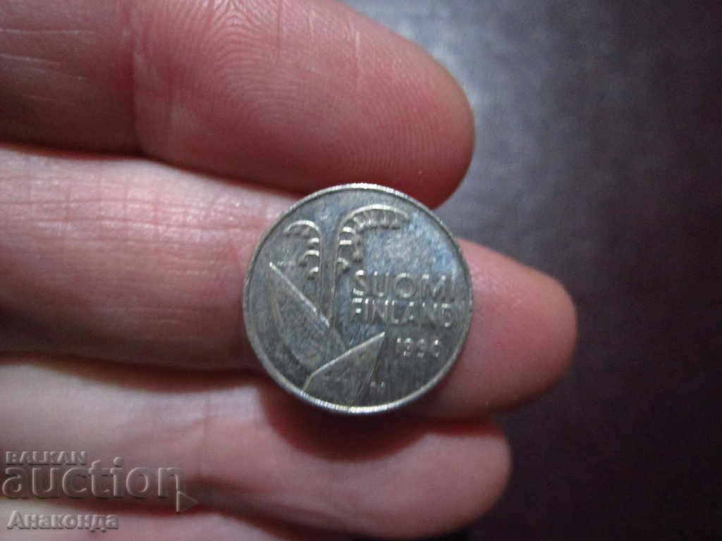 FINLANDA 10 penny 1990