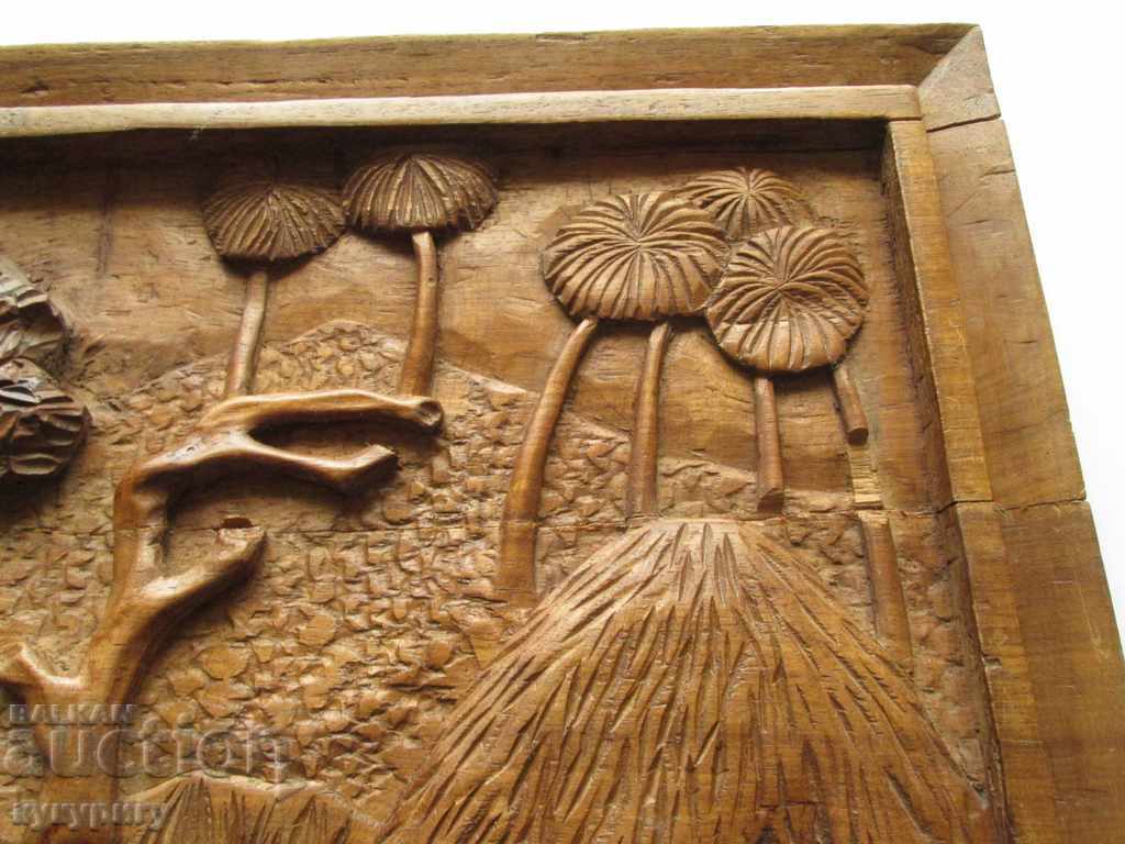 Vechi picturi africane din lemn sculptate în lemn - 5