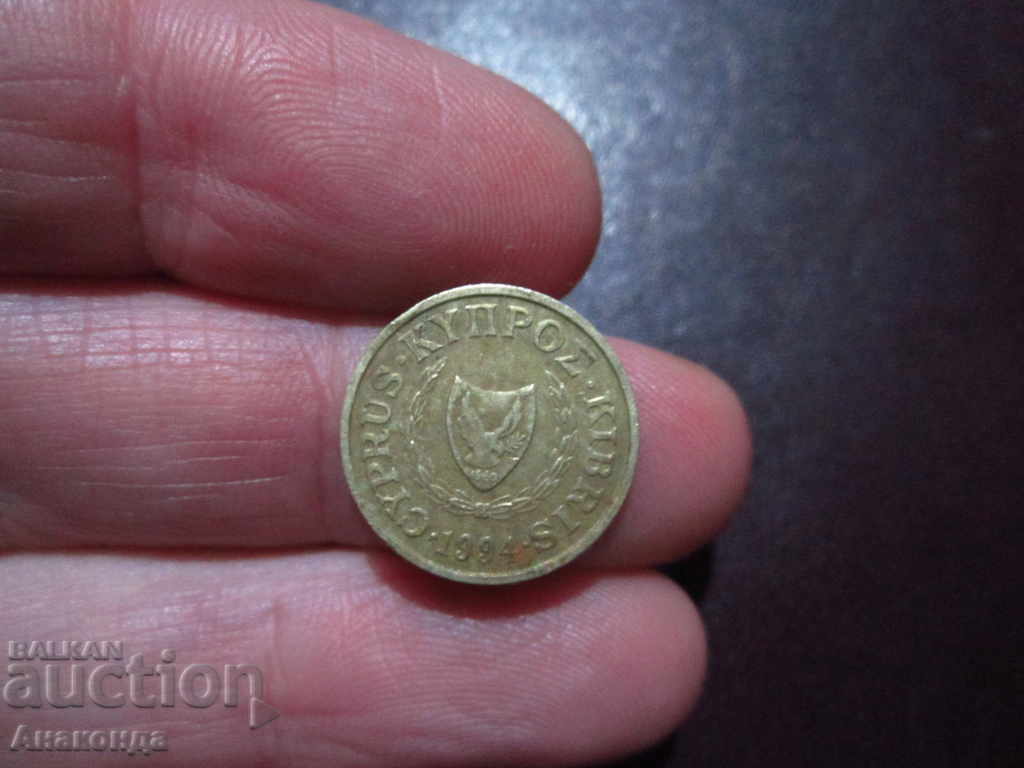 Кипър 1 цент 1994 год