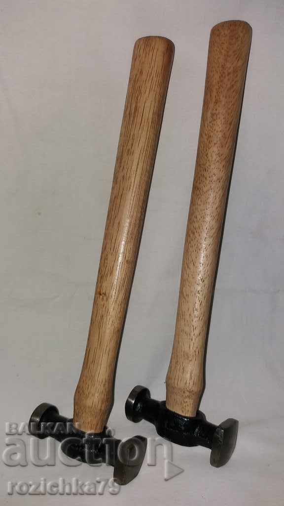 Two craft hammers