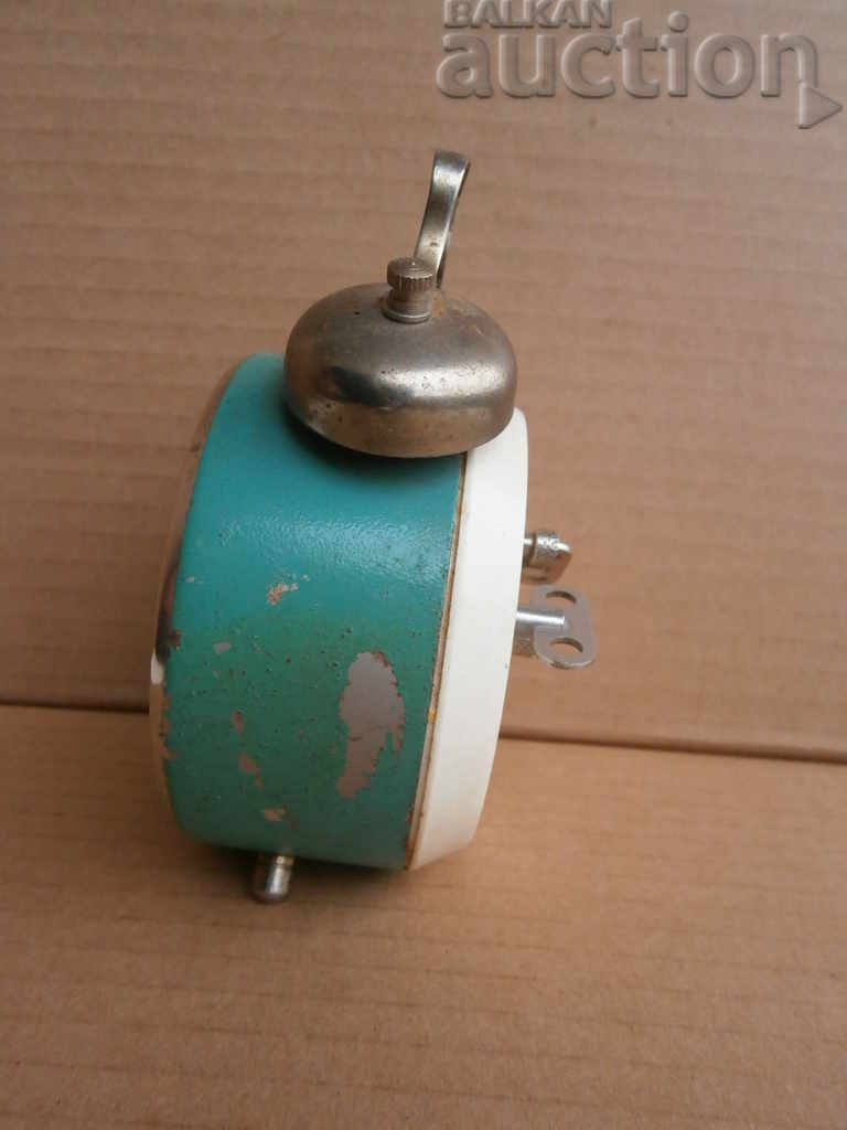 Alarm clock with bells SEVANI retro vintage USSR - 7 Alarm clock with bells SEVANI retro vintage USSR - 7