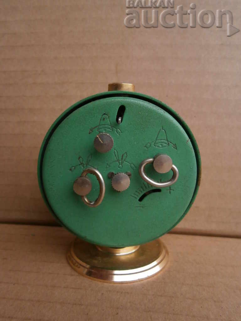 Auction  Desktop clock GLORY mini alarm clock USSR retro vintage