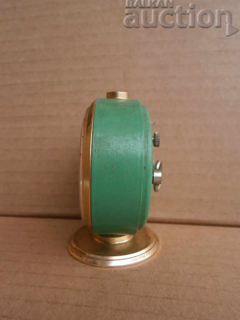 Desktop clock GLORY mini alarm clock USSR retro vintage - 5