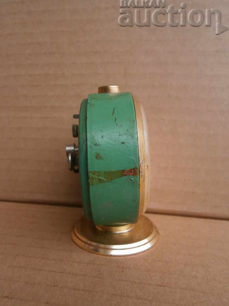Desktop clock GLORY mini alarm clock USSR retro vintage - 6