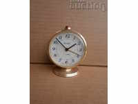 Настолен часовник СЛАВА мини будилник СССР ретро винтидж