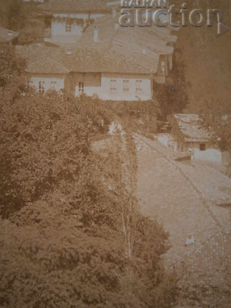 Auction Old postcard photo Veliko Tarnovo Auction Old postcard photo Veliko Tarnovo