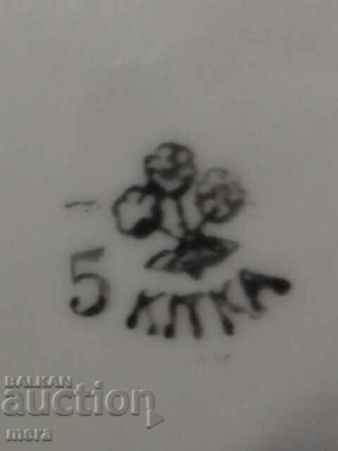 Porcelain Bulgarian dining set - 6