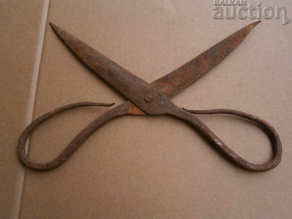 Renaissance forged scissors primitive scissors - 7 Renaissance forged scissors primitive scissors - 7