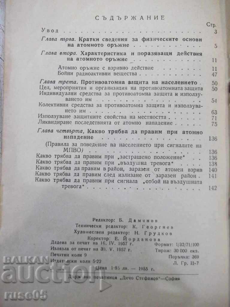 Book "Anti-nuclear protection of the population - D. Bernyakov" - 144 pages - 6 Book "Anti-nuclear protection of the population - D. Bernyakov" - 144 pages - 6
