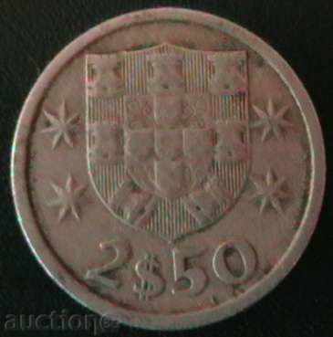 2 ½ Escudo 1965, Portugal with price 0.99 BGN | € 0.51 2 ½ Escudo 1965, Portugal with price 0.99 BGN | € 0.51