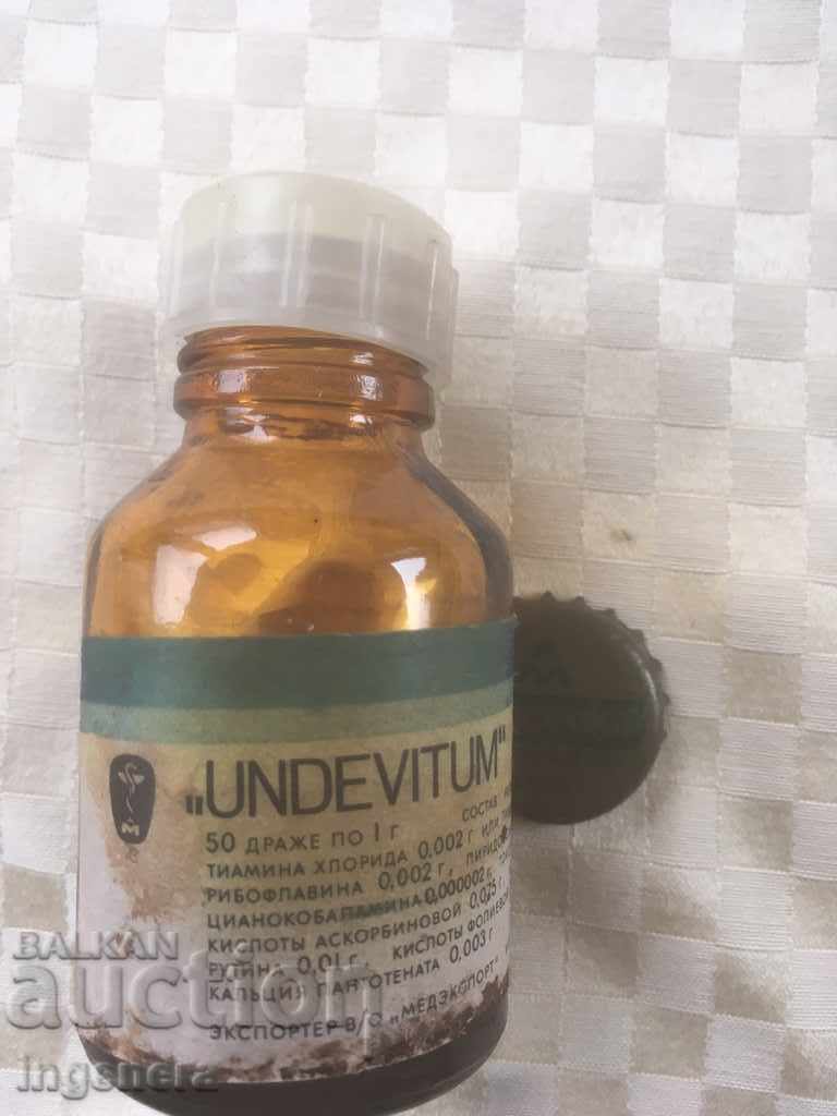 BOTTLE OLD PHARMACY GLASSWARE-50 ML with price 5.00 BGN | € 2.56