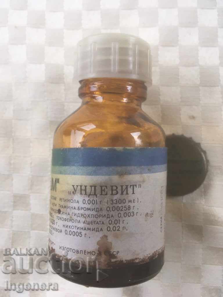 Auction  BOTTLE OLD PHARMACY GLASSWARE-50 ML