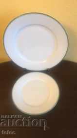 Set of eight porcelain plates marked for 90 years - 6
