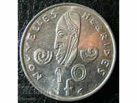 10 franci 1975 New Hebrides