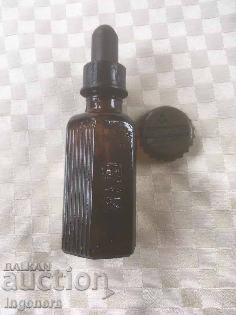 Delivery of BOTTLE OLD PHARMACY GLASSWARE-50 ML-RELIEF-BRC