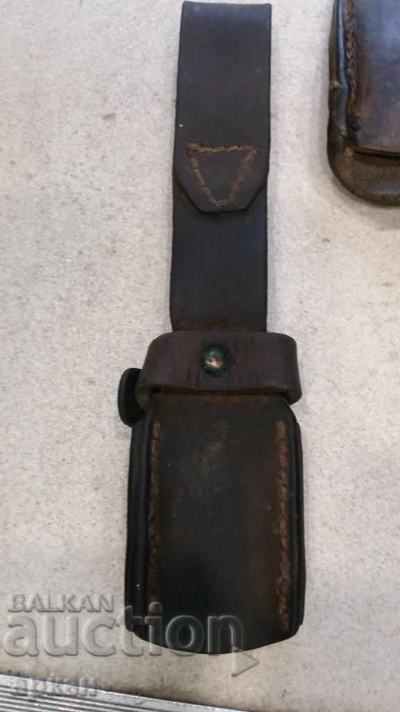 Auction leather scabbard for bayonet knife Serbian Mauser VTZ Auction leather scabbard for bayonet knife Serbian Mauser VTZ