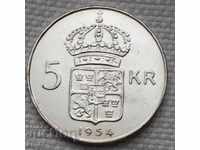 2 kroner 1954. Sweden. # 1