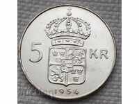 5 Kronor 1954 Sweden. #1