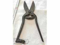 Ancient Shears for Sheet Metal, 40-50s of the 20th century.