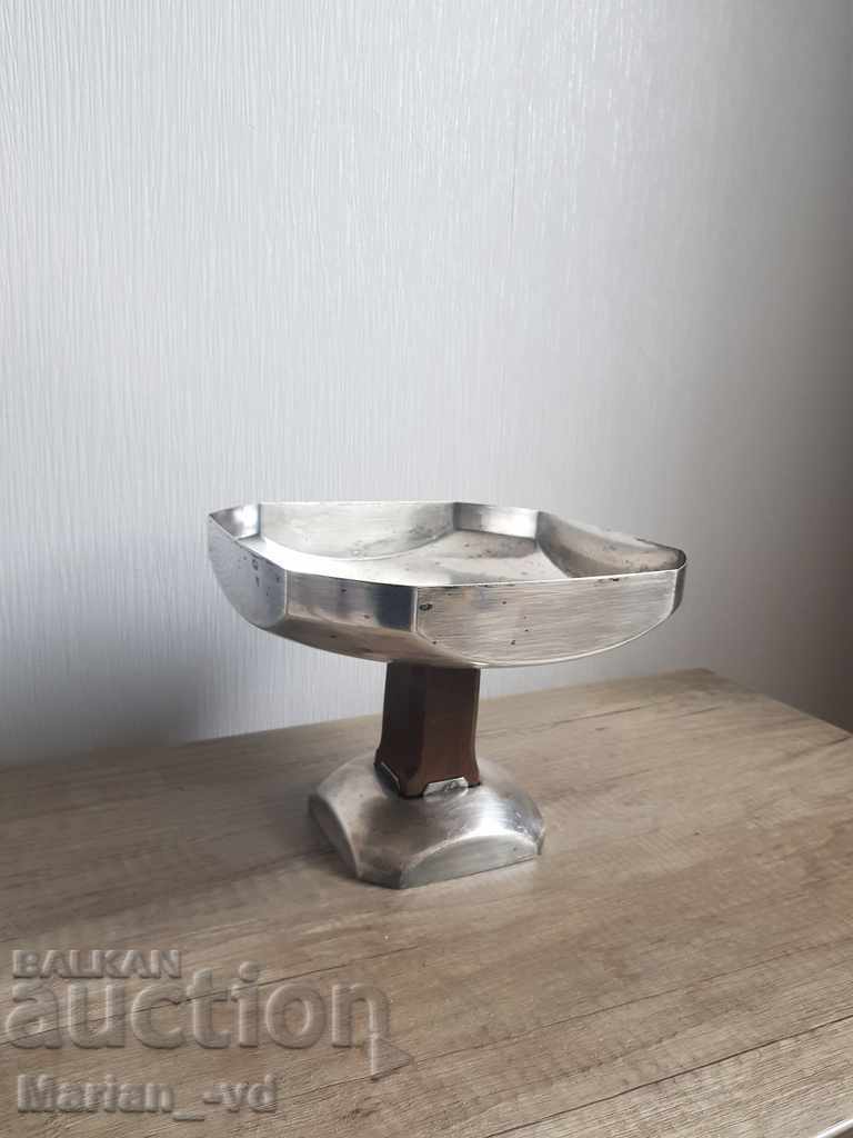 Castron de fructe francez placat cu argint - 6 Castron de fructe francez placat cu argint - 6