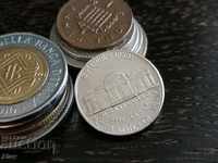 Монета - САЩ - 5 цента | 2001г.