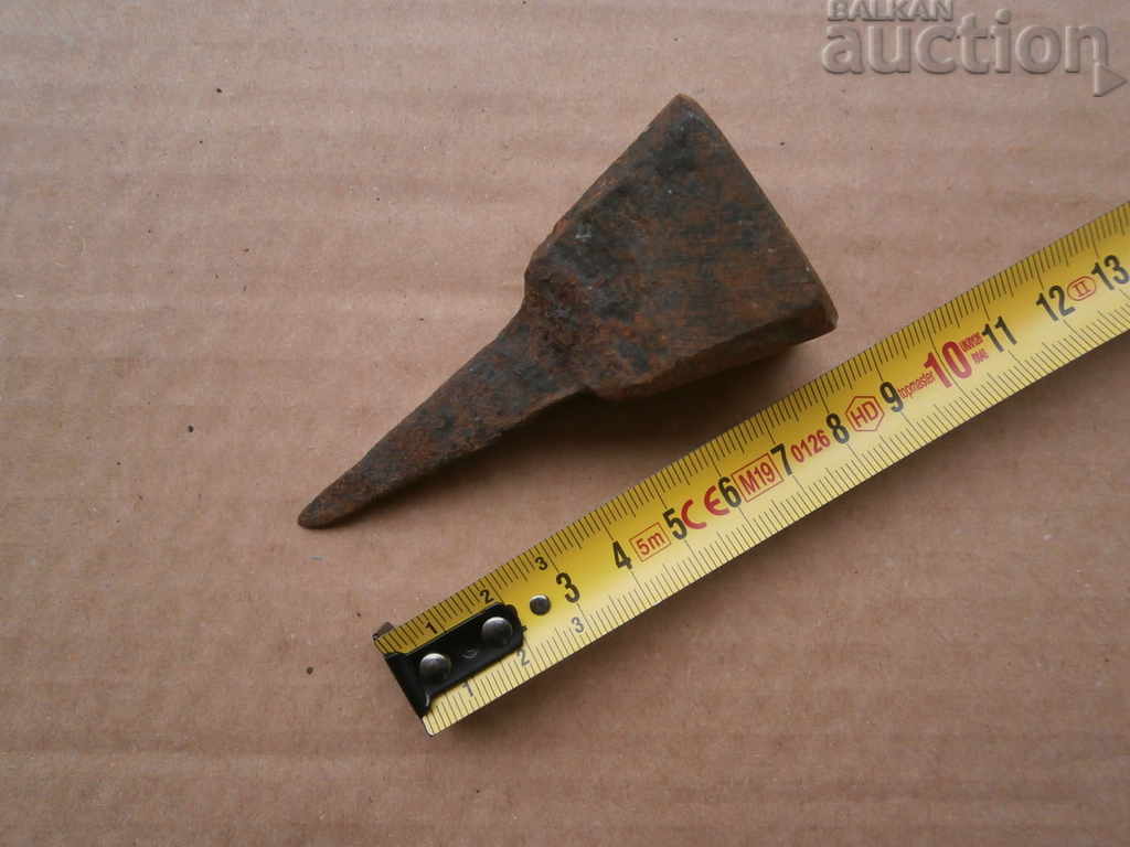 Delivery of an ancient primitive anvil