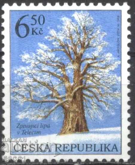 Чиста марка Флора Дърво Пеещата липа в Телачи  2004 от Чехия
