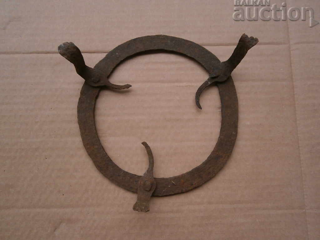 Auction Ancient small wrought iron, hearth, grill, wrought iron Auction Ancient small wrought iron, hearth, grill, wrought iron