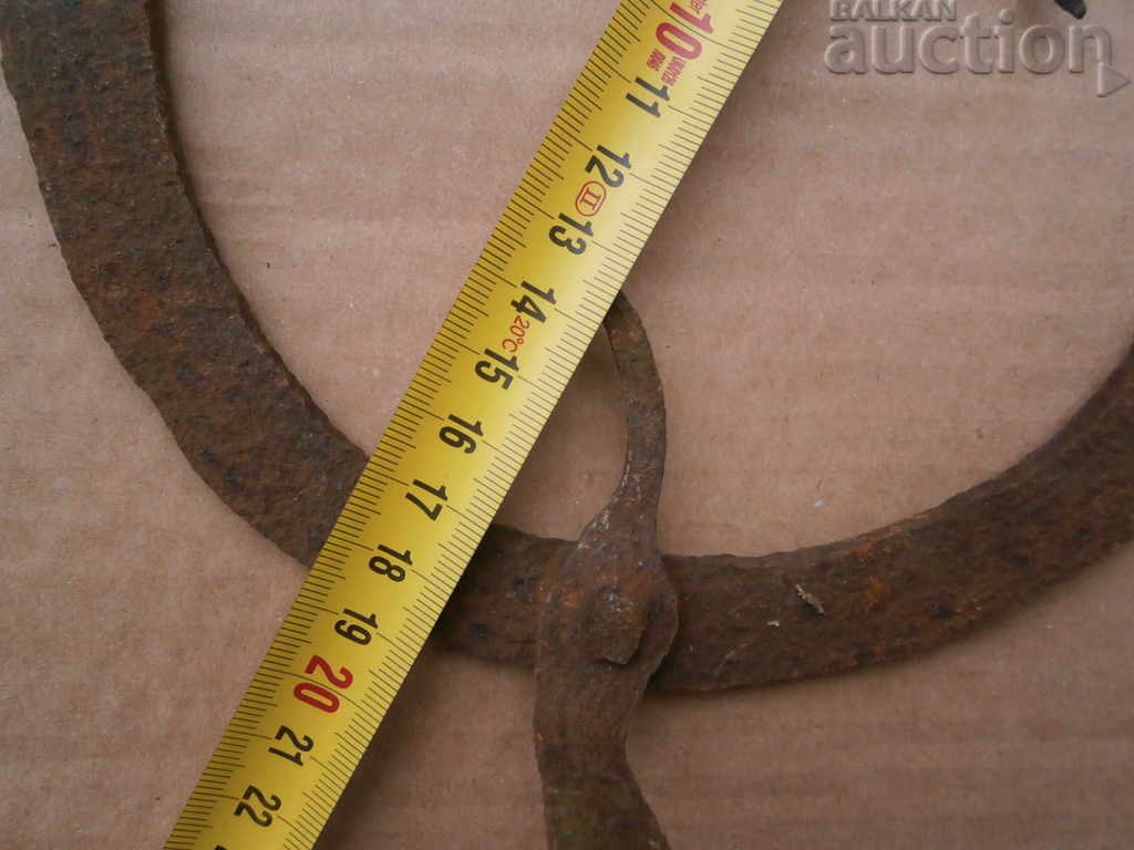 Ancient small wrought iron, hearth, grill, wrought iron - 6 Ancient small wrought iron, hearth, grill, wrought iron - 6