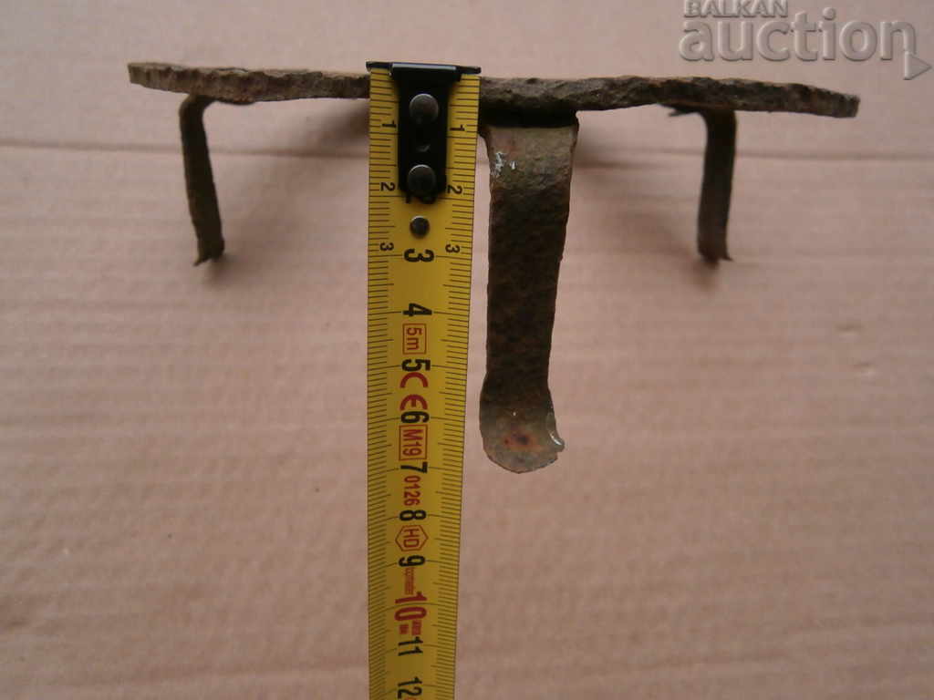 Ancient small wrought iron, hearth, grill, wrought iron - 7 Ancient small wrought iron, hearth, grill, wrought iron - 7
