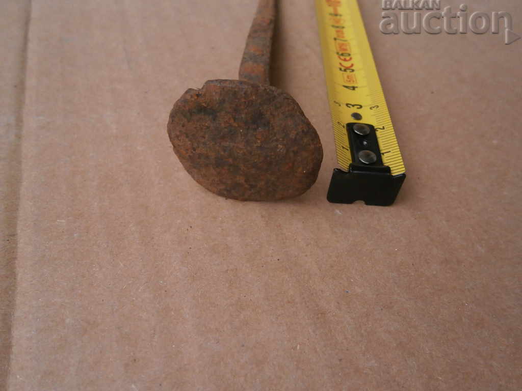 Old wrought iron, nail, wrought iron - 5 Old wrought iron, nail, wrought iron - 5