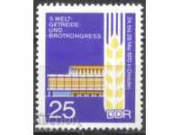 Pure brand Congress for cereals bread 1970 Germany GDR