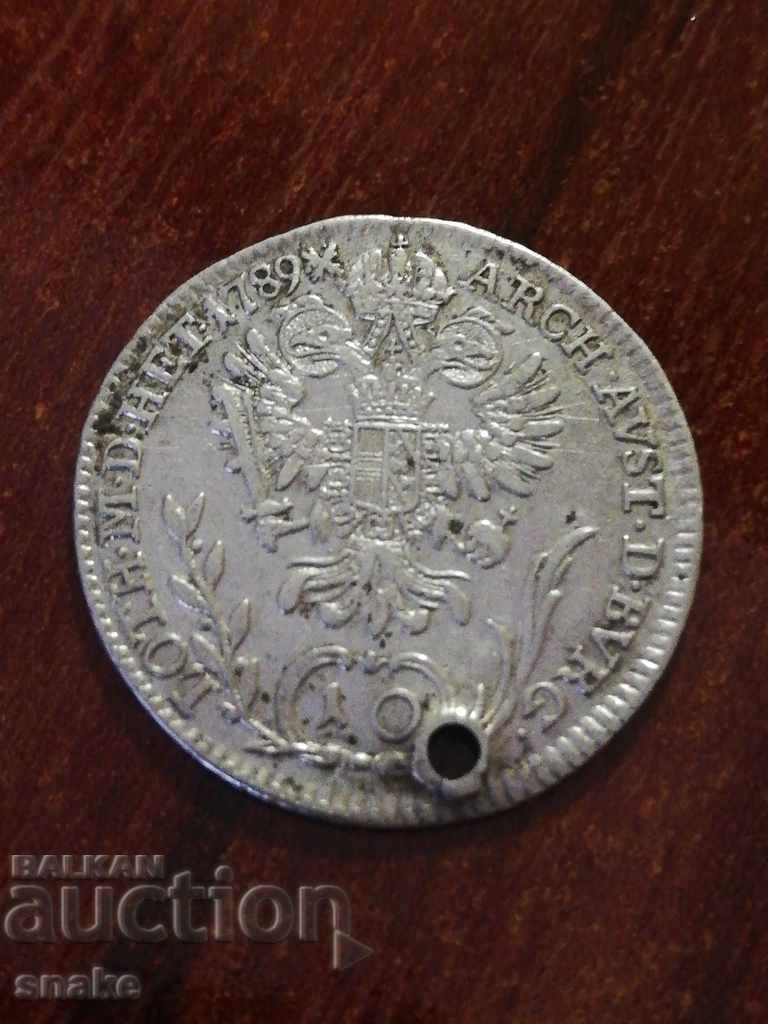 Austria-Hungary 10 Kreuzers 1789 Silver with price 19.50 BGN | € 9.97 Austria-Hungary 10 Kreuzers 1789 Silver with price 19.50 BGN | € 9.97