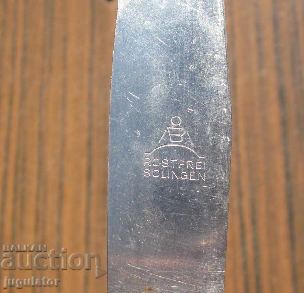 Auction antique German knife solingen solingen with bakelite handle Auction antique German knife solingen solingen with bakelite handle