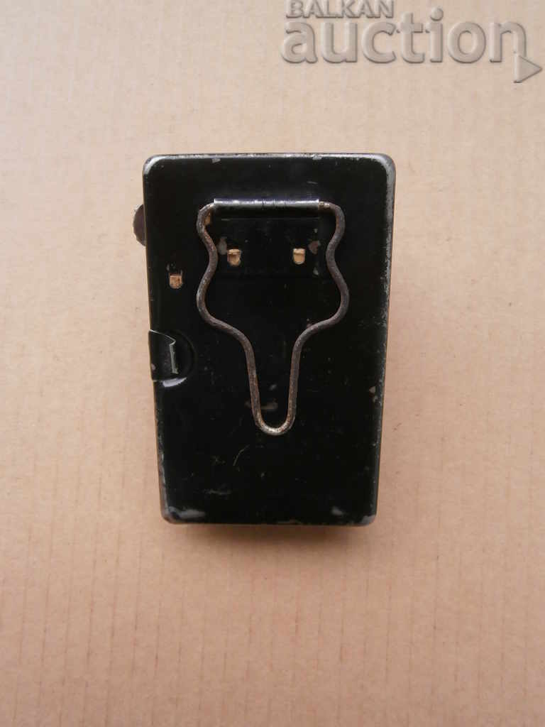 Auction HAWE WW1 WW2 antique flashlight with magnifying glass Auction HAWE WW1 WW2 antique flashlight with magnifying glass