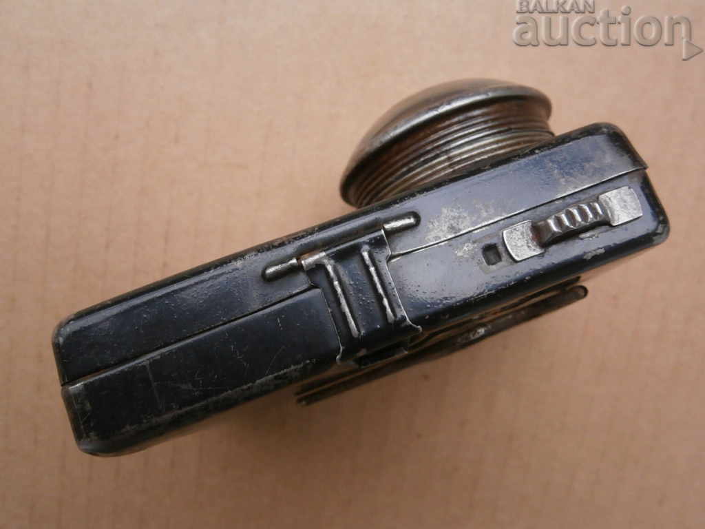 HAWE WW1 WW2 antique flashlight with magnifying glass - 6 HAWE WW1 WW2 antique flashlight with magnifying glass - 6