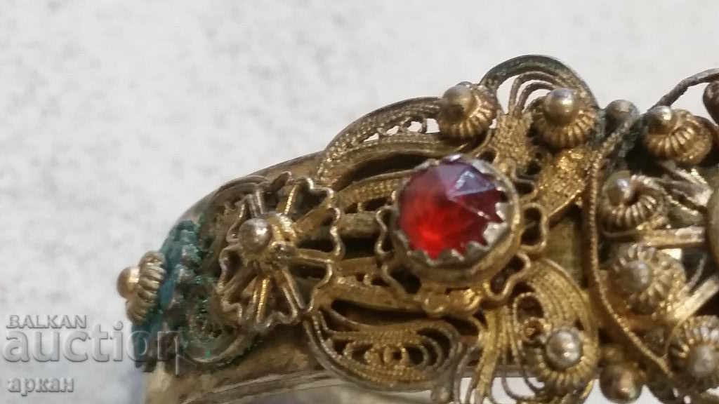 Revival gold-plated filigree bracelet - 5 Revival gold-plated filigree bracelet - 5