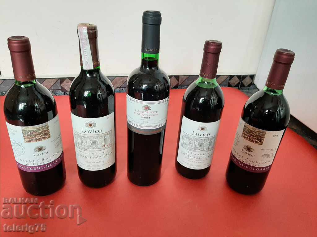 Delivery of Enotec Wine Cabernet Reserve-Lovico-Suhindol-1996